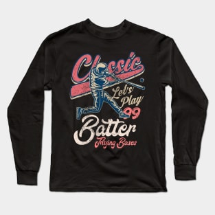 Classic Baseball batter Long Sleeve T-Shirt